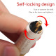 4 Pcs Red Copper Shell Gold-plated RCA Audio Plug 