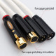 A Pair HiFi 5N OCC Silver Plated Hi-end XLR Cable Balance Audio Cable