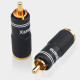 4PCS DIY RCA Plug Pure Copper Gold-plated Audio Signal Cable Plug