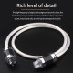 5N OCC Silver-plated HiFi Audio Power Cable 