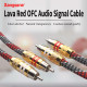 4NOFC Silver Plated Audio Cable 