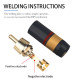 XS-R08 Pure Copper Gold-plated RCA Plug Coaxial Cable Signal Cable To Power Amplifier Accessories