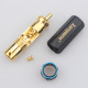 Self-locking Solder-free Gold-plated RCA Plug for Audio Cable Plug 