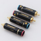 Self-locking Solder-free Gold-plated RCA Plug for Audio Cable Plug 