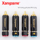 Self-locking Solder-free Gold-plated RCA Plug for Audio Cable Plug 