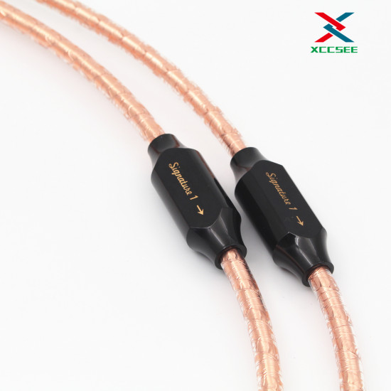 OFC Square Core Copper Conductor HIFI Audio Signal XLR Cable