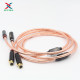 OFC Square Core Copper Conductor HIFI Audio Signal XLR Cable