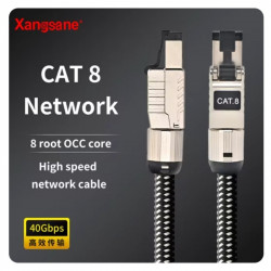 5N OCC Cat 8 Network Cat8 Rj45 Wifi Router Ethernet Cable 40Gbps 2000MHz Laptop Internet LAN Cable Wifi Router