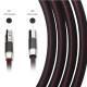 HiFi Audio Grade 4N Pure Silver Square Core XLR Audio Balance cable Silver Cannon Plug