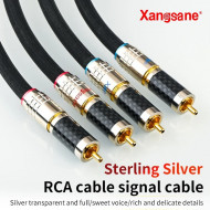 Xangsane New XS-9003Ag 6N Silver RCA Audio Cable for Amplifier CD Player Signal Cable