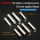 HiFi Pure Silver Fuse 5*20mm/6*25mm Silver Pillar Replacement Amplifier Fuse HiFi Strip Power Filter Fuse