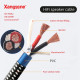 Xangsane 5N OCC 2*2.5mm²  Hifi Speaker Cable Amplifier Connection Cable High Fidelity Banana Plug Y Plug Connector