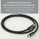 Xangsane 5N OCC Digital Coaxial Audio Cable 75 Ω Subwoofer Cable Output SPDIF TV Power Amplifier Connection Line