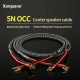 Xangsane 5N OCC 2*2.5mm²  Hifi Speaker Cable Amplifier Connection Cable High Fidelity Banana Plug Y Plug Connector