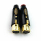 4Pcs HiFi Audio Adapter XLR Plug High-end Gold-plated Copper 3 Pin DIY Balance Connector