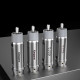 4Pcs DIY 4N Pure Silver Core RCA Plug Weld Coaxial Sterling Silver Lotus Terminal Connector with BOX