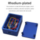 Audiophile HiFi Audio Power Filter Red Copper Purifier Gold Rhodium Plated Power Socket Outlet