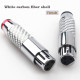 Rhodium Plated Carbon Fiber DIY XLR Plug Electromagnetic Shielding for Audio Balanced Cable Connector HiFi Audio Adapter