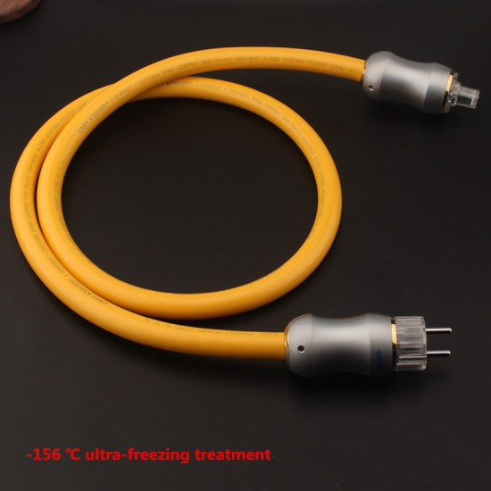 3*10AWG Single Crystal Copper OCC HiFi Power Cable AU/US/EU Audiophile Audio CD Amplifier Power Filter Cable