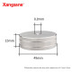 Xangsane 4PCS 49mm*15mm Stainless Steel Hifi Audio Audio Amplifier CD Player Tube Amplifier Shock-absorbing Feet Speaker Mounts & Stands