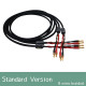 XD02 4N Oxygen-free Copper HiFi Speaker Cable A Pair