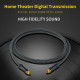 5.1 Hifi Digital Fiber Optic Coaxial Cable for Blu-ray Player Amplifier Cord