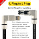 Pure Silver Cat 8 Network Cable Hifi Ethernet Cable 10 Gigabit Network 40Gbps2000MHz Crystal Plug Imported From Germany