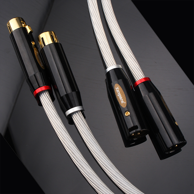 A-pair-of-Xangsane-HiFi-5N-OCC-silver-plated-Hi-end-XLR-cable-Balance-audio-connection-cable-sound-balance-cable-2255800890877820