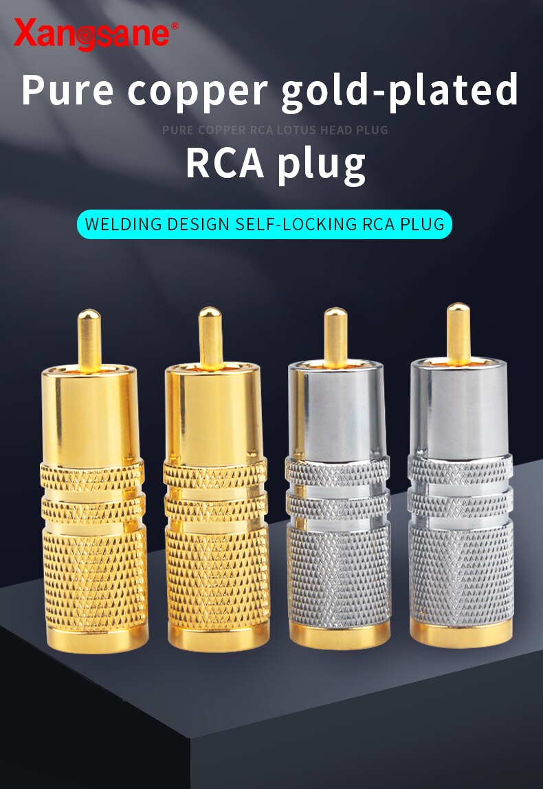 Xangsane-4pcs8pcs20pcs-high-quality-pure-copper-gold-platednickel-plated-RCA-plug-audio-signal-cable-plug-8mm-10mm-diameter-2255800306438769