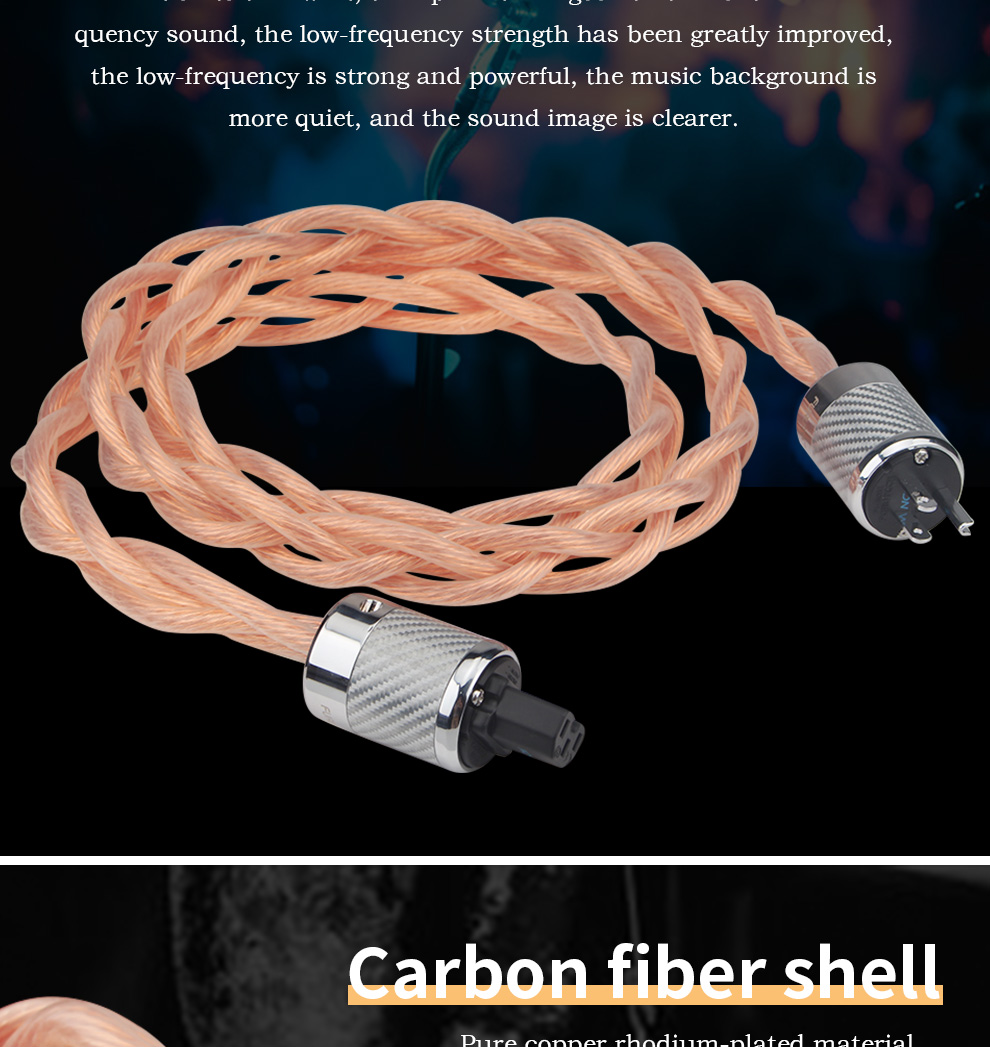 Xangsane-5NOCC-Single-Crystal-Copper-Three-piece-Speaker-Power-Cable-High-quality-Power-amplifier-decoder-high-power-audio-cable-3256801477950988