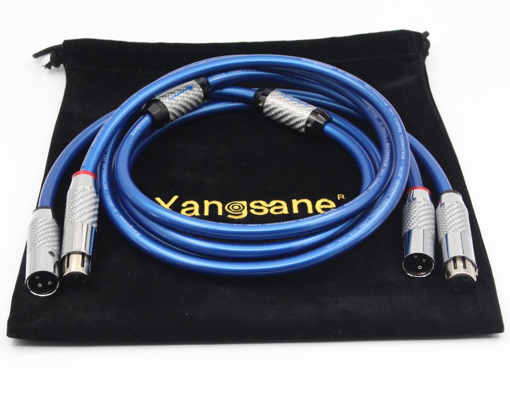 Xangsane-Rectangular-OCC-Copper-Conductor-HIFI-Audio-Signal-cable-XLR-male-XLR-female-Connection-audio-cables-2252799821143610