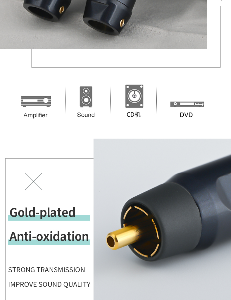 Xangsane-XS-6001Au-4pcs-8pcs-pure-copper-gold-plated-RCA-audio-hifi-plug-amplifier-connector-welding-rca-diy-speaker-plug-3256803403690225