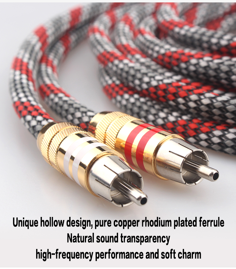 Xangsane-lava-red-hifi-rca-cable-audio-signal-cable-4NOFC-silver-plated-audio-cable-male-to-male-2RCA-to-2RCA-Amplifier-decoder-2251832823955915