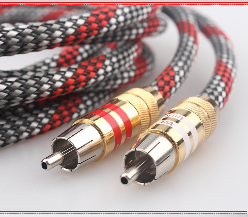 Xangsane-lava-red-hifi-rca-cable-audio-signal-cable-4NOFC-silver-plated-audio-cable-male-to-male-2RCA-to-2RCA-Amplifier-decoder-2251832823955915