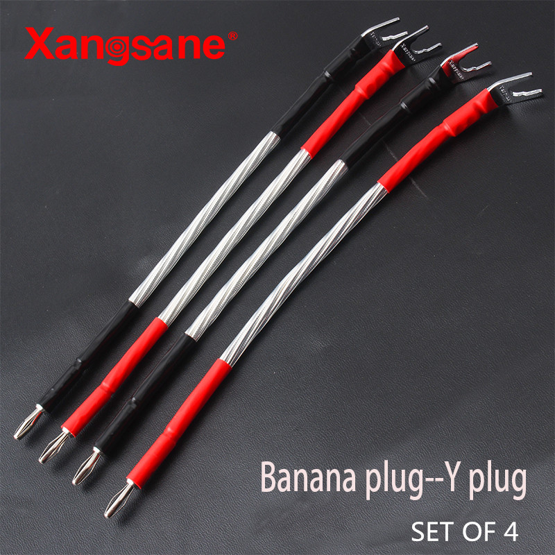 Xangsane-music-ribbon-4pcs-Odin-silver-plated-speaker-bridge-cable-machine-cable-speaker-sound-line-Y-Y-B-YB-B-2255800646209236