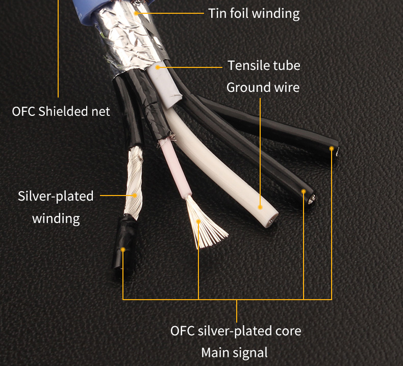 Xangsane-three-layer-shielded-OCC-silver-plated-vinyl-LP-tonearm-signal-hifi-rca-cable-record-audio-cable-phonograph-ground-wire-3256802129016754