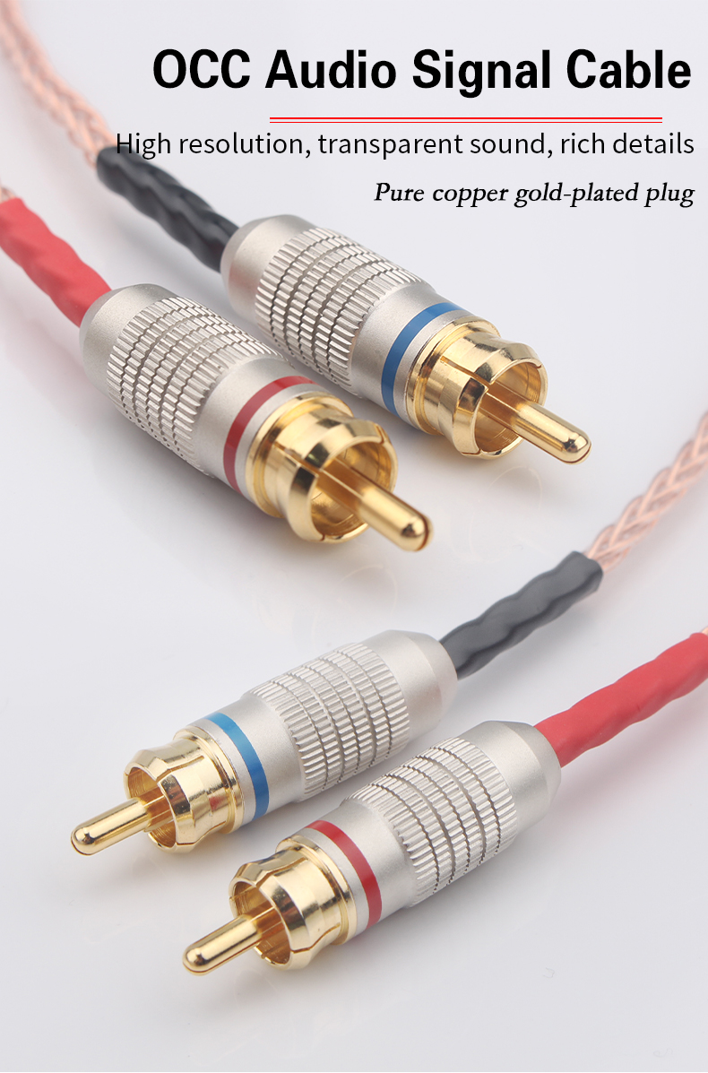 xangsane-OCC-silver-plated-8-strands-compiled-hifi-rca-cable-audio-signal-cable-2RCA-2RCA-audio-connection-amplifier-cable-2255800991507334