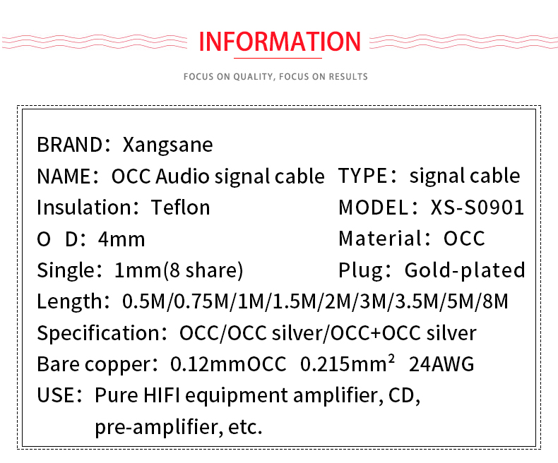 xangsane-OCC-silver-plated-8-strands-compiled-hifi-rca-cable-audio-signal-cable-2RCA-2RCA-audio-connection-amplifier-cable-2255800991507334