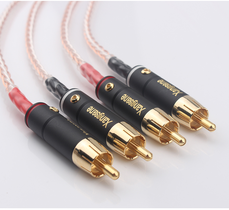 xangsane-OCC-silver-plated-8-strands-compiled-hifi-rca-cable-audio-signal-cable-2RCA-2RCA-audio-connection-amplifier-cable-2255800991507334