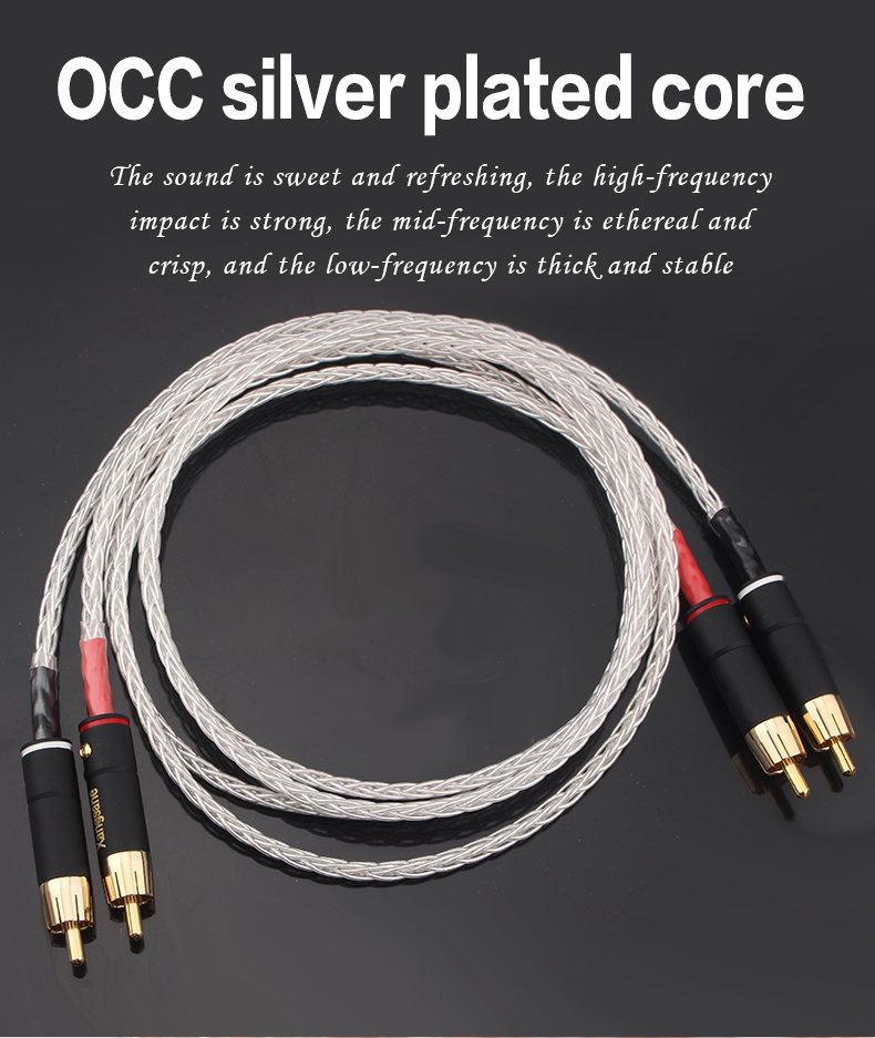 xangsane-OCC-silver-plated-8-strands-compiled-hifi-rca-cable-audio-signal-cable-2RCA-2RCA-audio-connection-amplifier-cable-2255800991507334