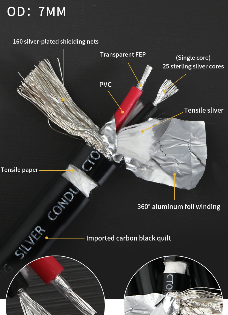 xangsane-XS-1101Ag-4N-9999-sterling-silver-wire-core-audio-cable-RCA-cable-sound-card-CD-machine-amplifier-connector-3256803604200361